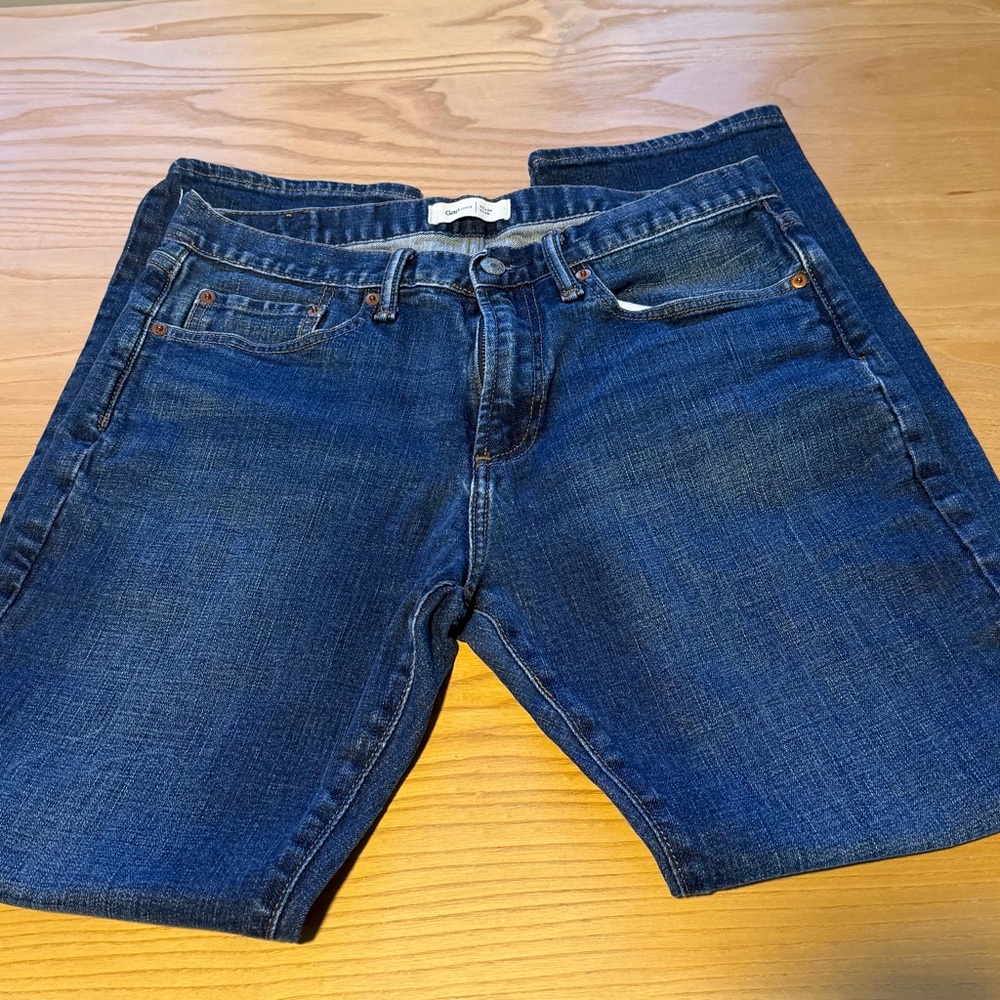 GAP Men's Slim Jeans - Dark Blue